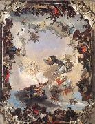 Giambattista Tiepolo Allegory of the Planets and Continents Germany oil painting artist